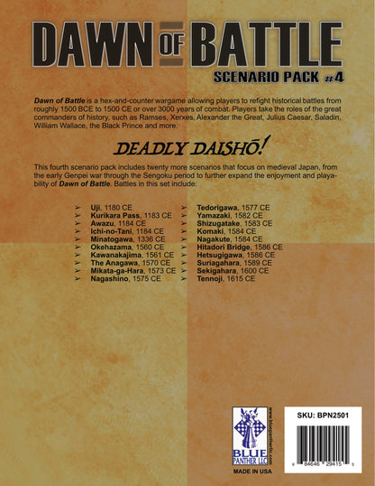 Dawn of Battle: Scenario Expansion